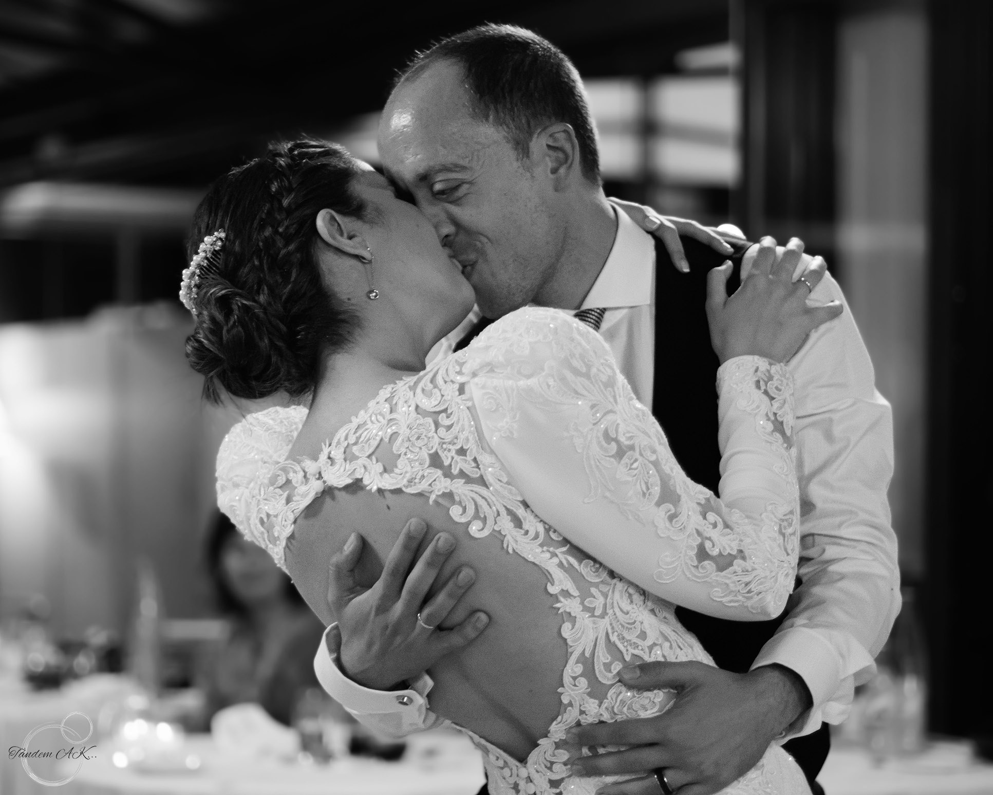 Beso de boda