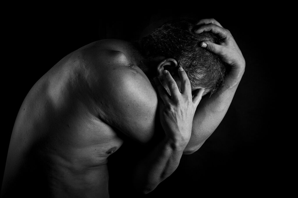 Hombre desnudo artistico
