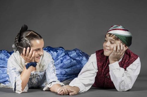 Dos niños falleros