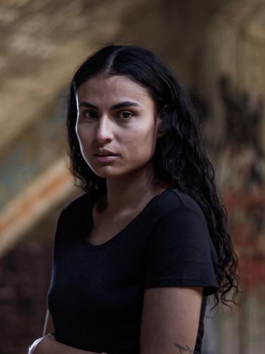Mujer-asustada